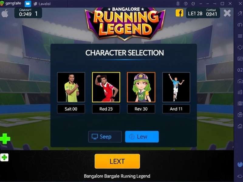 Bangalore Running Legend Character Selection